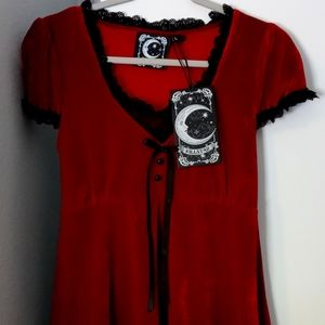 Heather Babydoll Dress, Killstar